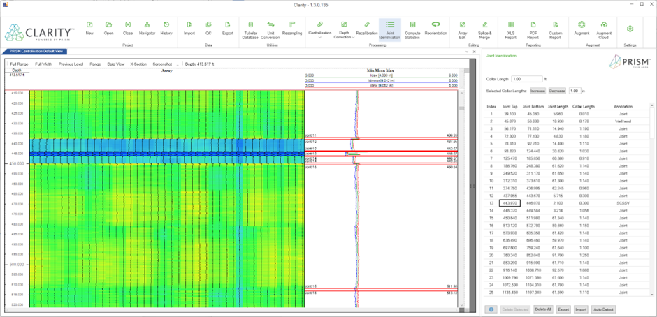 Clarity Module - Downhole Joint Detection